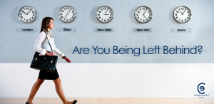 Are You Being Left Behind? - Graphic Design + Web Design + Branding
