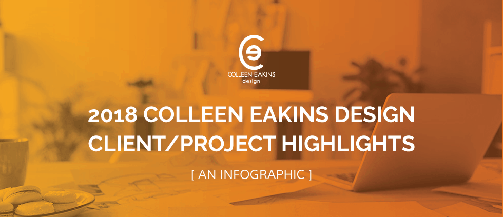 2018 Colleen Eakins Design Project Highlights